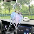thumbnail image 1 of Dvkptbk Universal Dream Catcher Car Decor Crystal Stone Car Hanging Life Tree Car Pendant Car Interior Decoration, 1 of 6