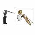 thumbnail image 1 of Teléfono de la trompeta Lyre Marching Band Telephone, Teléfono de montaje de forma segura Musical Instrument Phone para CLARINET TRombone Oboe, 1 of 10