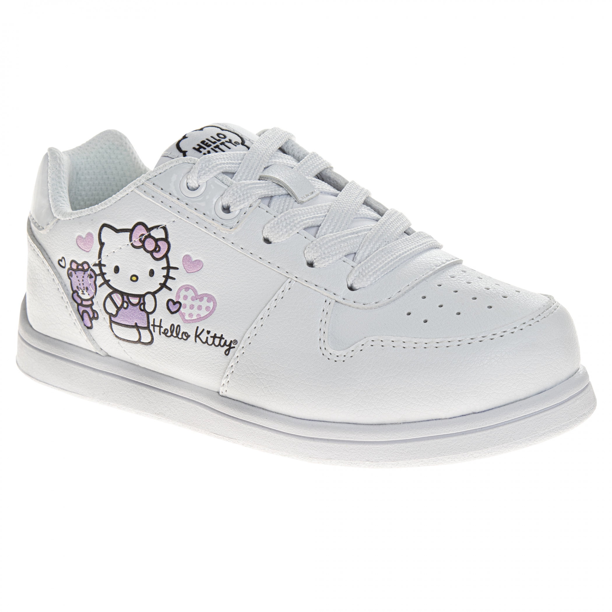 Hello Kitty Pink Hearts Adult's Sneakers-Size 7