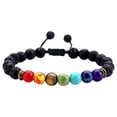 thumbnail image 4 of SIfdSeng Seven Veins Energy Bracelet Men Ladies Adjustable Drainage Bracelet Anklet Bracelet Chakra Energy Protection Gift Hand Chain Bracelet Tennis Bracelet Black Bracelet, 4 of 8