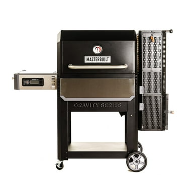 80x41x48cm Iron Smoker Grill – Portable Charcoal BBQ Grill For Camping, Backyard & Tailgating