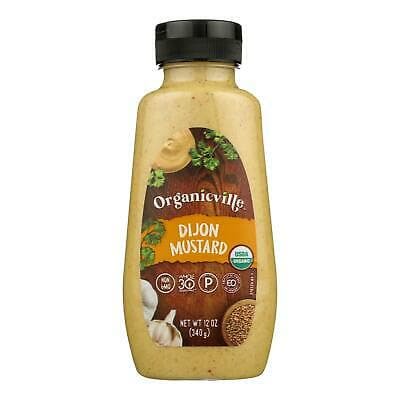 Organicville Organic Dijon Mustard 12 Oz | Pack of 12