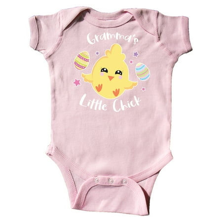 

Inktastic Happy Easter Gramma s Little Chick Gift Baby Girl Bodysuit