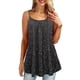 thumbnail image 1 of Qarigey Camiseta sin mangas con tirantes de verano con estampado suelto para mujer Camisetas sin mangas Negro XXL, 1 of 4