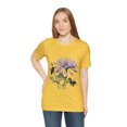 thumbnail image 6 of Wildflower Print Unisex Short Sleeve T Shirt Virginia Spring Beauty, 6 of 12