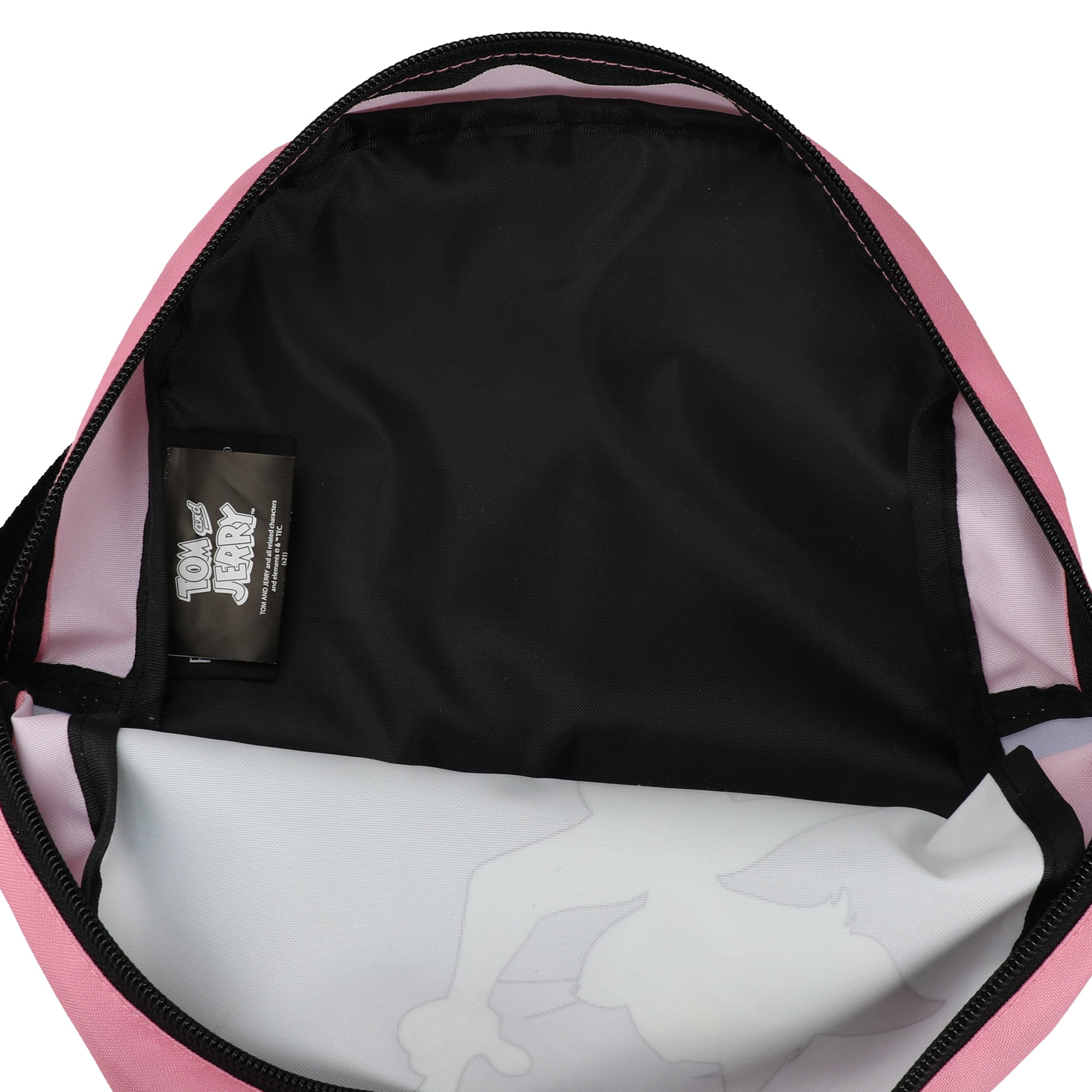 Tom Jerry Classic Cartoon Characters Color Blacked Nylon Mini Backpack