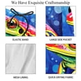 thumbnail image 4 of luoweisi Men's Beach Shorts Quick Dry Swim Trunks with Mesh Lining Frog L, 4 of 5