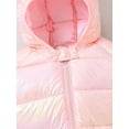 thumbnail image 6 of hirigin Toddlers Winter Puffer Jacket, Shiny Hooded Ears Long Sleeve Full Zipper Down Jacket Outwear for Boys, Girls, 1-5 Years, 6 of 9
