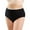 Black, variant on CARER Incontinence Underwear for Women 1 Pack Women’s Incontinence Briefs Washable Incontinence Briefs Leak Protection