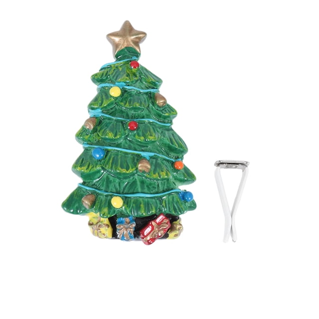 HEALEEP Car Scents Air Freshener Cute Car Perfume Clips Green Tree Decoration 1Pcs
