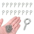 thumbnail image 1 of 250 Pack Crochets à Vis, M1.2x10mm Boulons à Illets en Acier Inoxydable 304, 1 of 6