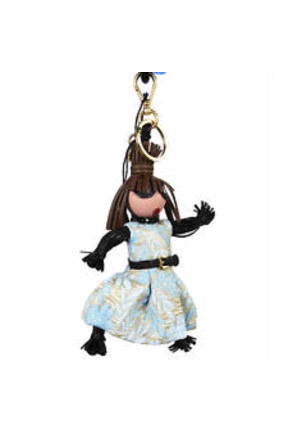 Trick Pelle Azzurro Blue Dress Jasmine Doll Keyring Key Charm 1TL171
