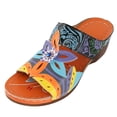 thumbnail image 2 of Sandals Women Dressy Comfortable Orthotic Slides Summer Walking Orthopedic Flip Flops Beach Shoes with Arch Support, 2 of 7