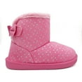 thumbnail image 5 of LAVRA Girls Classic Booties Faux Fur Lined Winter Snow Boots, 5 of 6