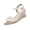 Summer Sandals # A01 White, variant on Summer Shoes for Women Wedge Sandals Open Toe Slide On Espadrilles Thick Sole Mules Casual Slip On Walking Shoes for Outdoor Travel Daily Wear
