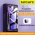 thumbnail image 2 of For iPhone 14 Pro max phone Case. NEW 360° Protection revent the peep Magnetic Adsorption Glass iPhon 15 14 pro 14plus cover bag, 2 of 5