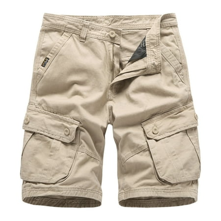 Men s Boxer Briefs Little Year Cargo Pants Mens Boy Heavy Sweatpants Men Boy Workers Pants Men Comfortable Bedroom Men s Sweatpants Lightweight Work for Male Fashion Casual Solid Color Khaki XL