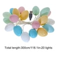 thumbnail image 3 of Hxlazmoo LED Cracked Egg String Lights - 3M 20LED USB Easter Decorative Fairy Lights for Indoor/Outdoor Party, Home, Garden Decorations, 3 of 9