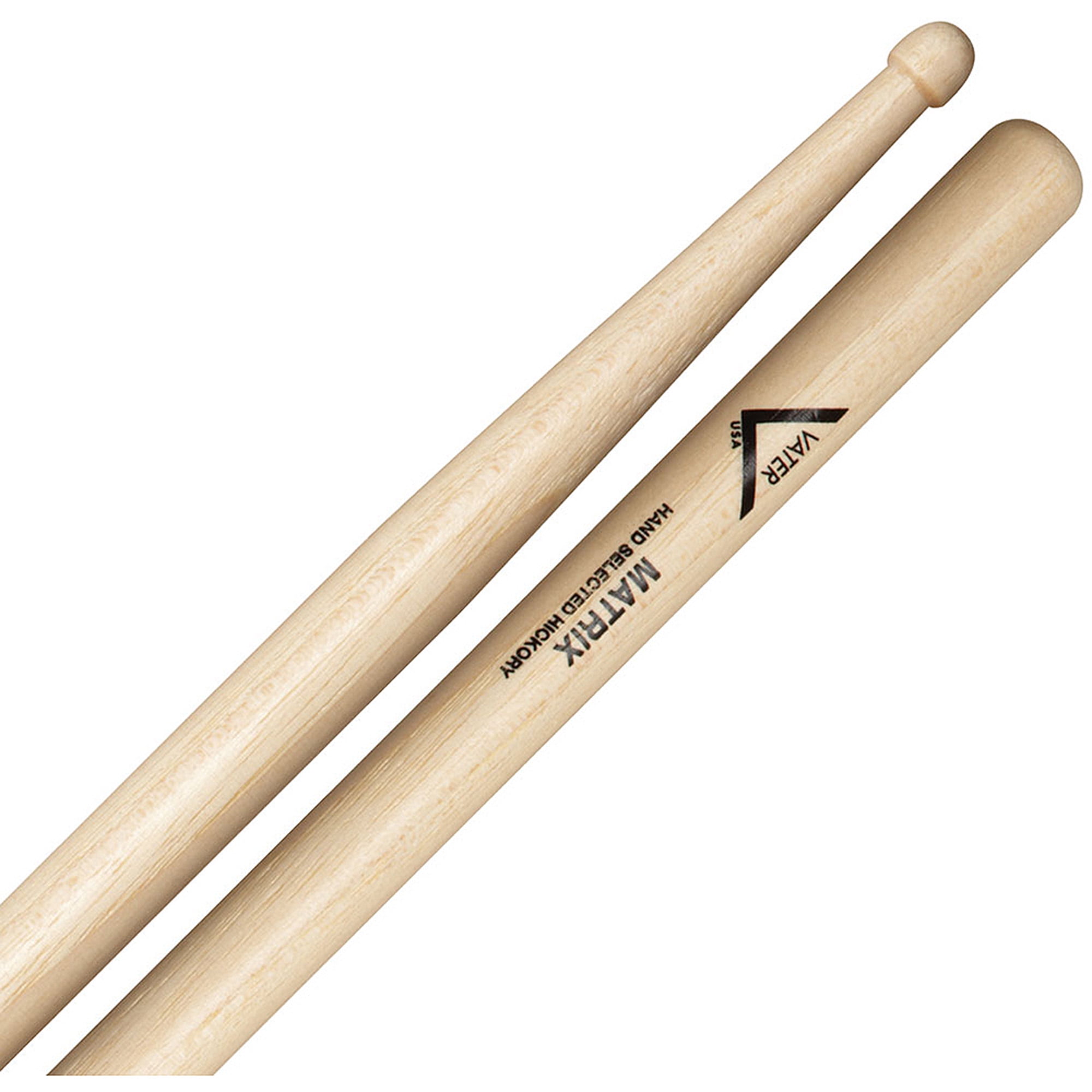 Vater VHMTRXW Hickory Matrix Wood Tip Drumsticks