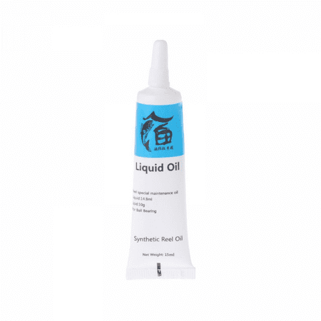 Back to School Savings! Fishing Reel Oil Fishing Reel Grease Provides Smooth and Long-Lasting Lubrication for All Types of Fishing Reels 14.8ML