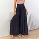 thumbnail image 2 of Gibobby pantalones de mujer de mezclilla Pantalones rectos de talle con pliegues para mujer Pantalones de pierna ancha Pantalones sueltos casuales para mujer (Negro, XL), 2 of 4