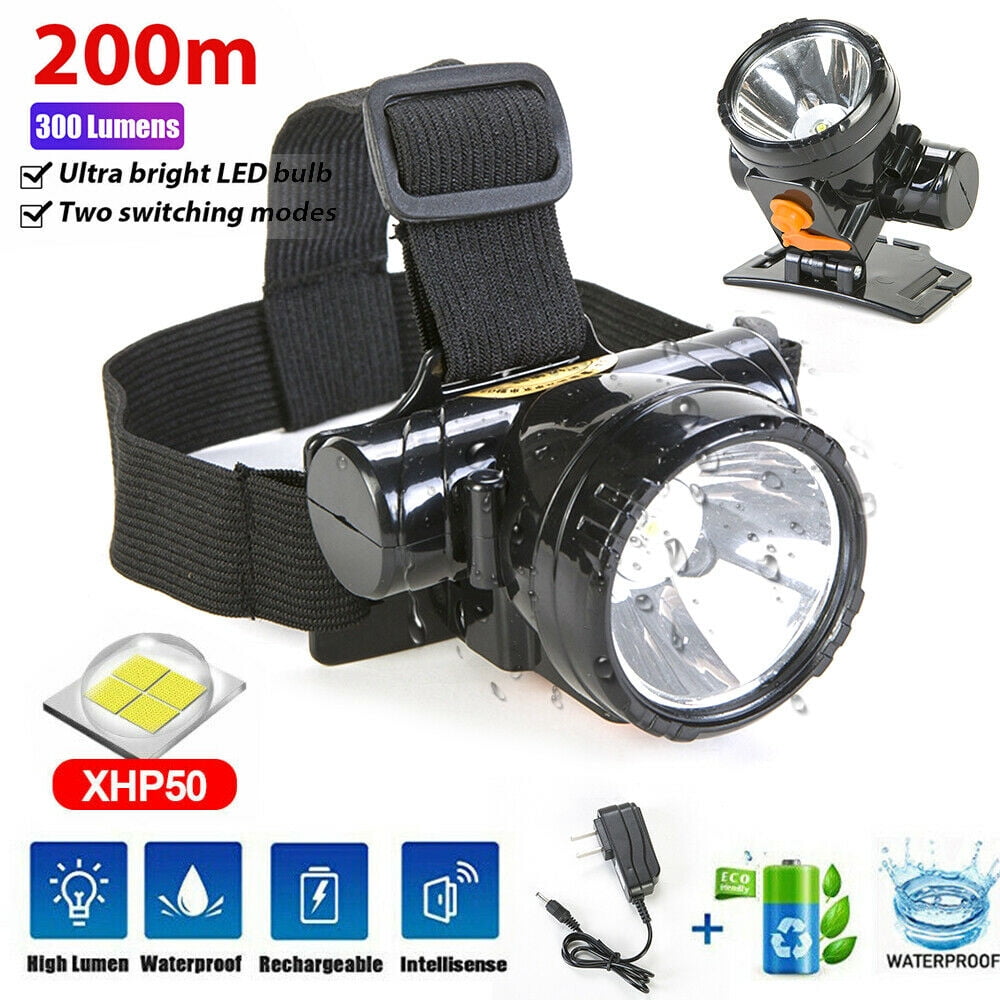 Details about   Rechargeable 350000LM 3X LED Super Bright Headlamp Headlight Flashlight Lamp USA 