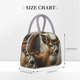 thumbnail image 2 of Fotbe American Wildlife Deer Forest Bolsa de Almuerzo con Estampado, Lonchera Aislada, Contenedor de Comida Reutilizable Tipo Cooler a Prueba de Fugas, 2 of 6