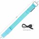thumbnail image 2 of Pulsera LED reflectante de seguridad, pulsera luminosa, tira de luz impermeable, correa reflectante de seguridad nocturna para deportes al aire libre, correr, azul, 2 of 5