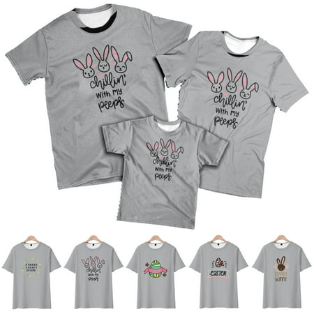 

Easter Men s and Big Men s Crewneck Short Sleeve T-Shirt Casual Tops For Men Boys