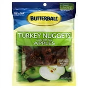 Butterball Turkey Nuggets Made with Real Apples 3oz Resealbale Bag