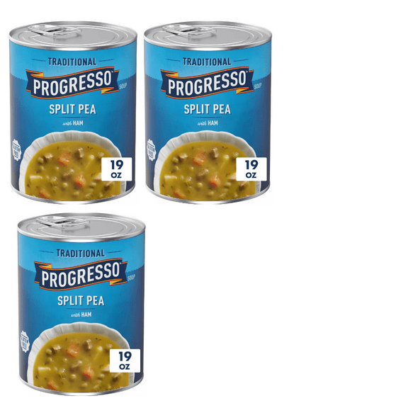 Progresso Traditional Gluten Free Split Pea with Ham pack of 3