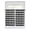 Black, variant on Tier Curtains 45 Inches Long, Grey Plaid Window Treatment Curtain Drapes, Gradient Geometric Buffalo White Checkered Small Curtain Drapes for Bathroom Laundry Room, 27.5"x45", 2 Panels