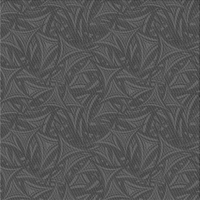 Ahgly Company Tapis d'Intérieur Lavable en Machine Carré Gris Fumé Transitionnel, 5 Pieds Carré
