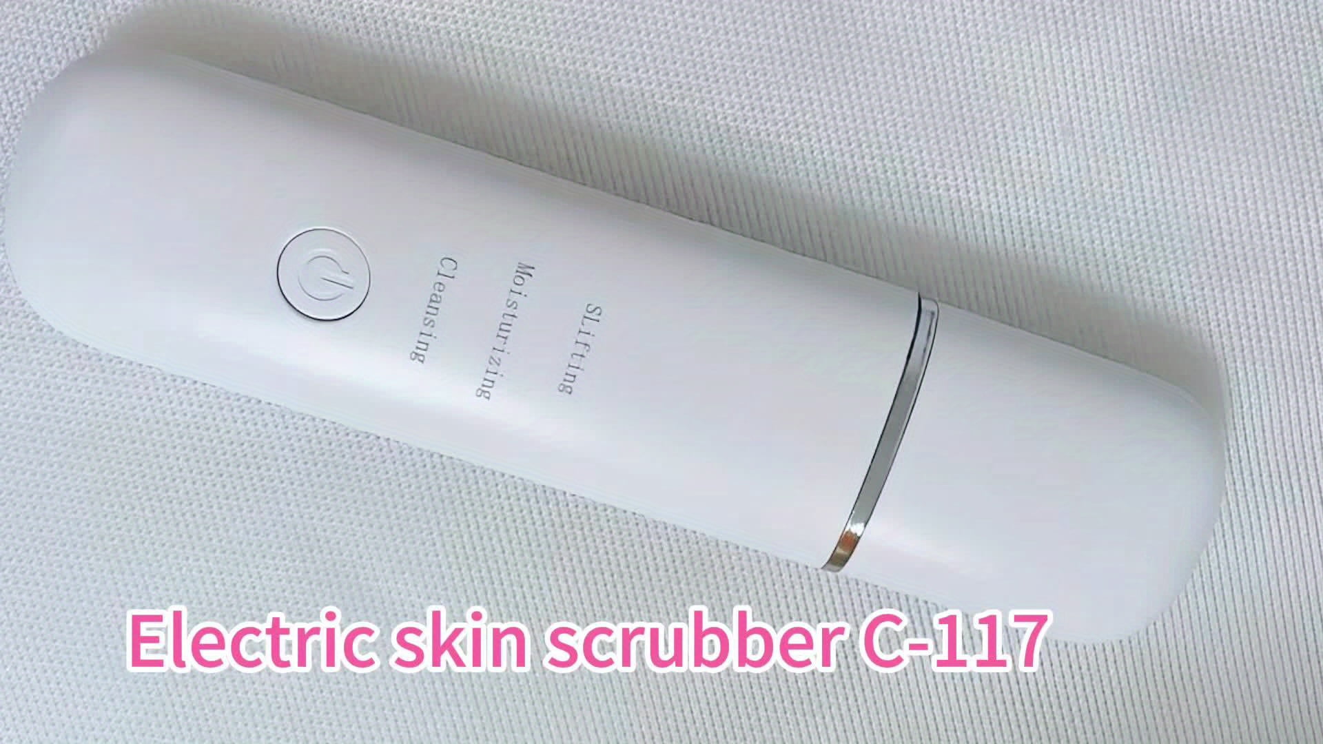 Electric Facial Pore Cleanser and Scrubber - 3-in-1 Deep Cleansing Device, Manual/Quasi-Manual Mode, Blackhead Removal, Gentle Operation (Fragrance-Free), Pore Minimizing Facial Cleanser.