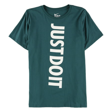 Nike Womens Just Do It Graphic T-Shirt, Green, XX-Large