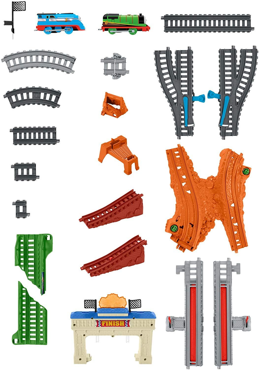 Thomas and percy's sales railway race set instructions