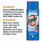 Easy-Off Fume Free Lemon Scent Oven Cleaner Spray 14.5 oz. Aerosol Can 14.5 oz 5 PACK