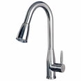 thumbnail image 1 of Builders Shoppe 1150SS Single Handle Pull-Down Kitchen Sink Faucet, 16", Stainless Steel Finish, 1 of 5