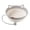 Gray, variant on Stylish Handwoven Cat Basket Bed with Cat Ear Handles Cotton Rope Cat Den for Indoor Living Room Bedroom (Brown,5.12x13.78 inch)