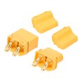 thumbnail image 2 of XT60PT Connector Plug, Long Service Life Convenient XT60PT Connector with Plug Back Cover for RC Battery, 2 of 8