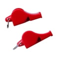 thumbnail image 1 of maskred Sifflet en Plastique Accessoire Essentiel de Camping et de Navigation Rouge 1Set, 1 of 6