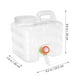 thumbnail image 5 of GOOHOCHY 1 juego de portador de agua con grifo, cubo de agua portátil, cubo dispensador de agua potable para acampar, 5 of 8