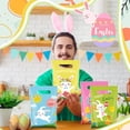 thumbnail image 2 of 48 Pcs Easter Goodie Bags Plastic Treat Bag with Handle Egg Hunt Bunny Gift Bags Colorful Party Favor Pouch for Easter Spring Activity Party Supplies, 2 of 4