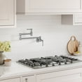 thumbnail image 3 of Kraus KPF-5002SFS Allyn 4 GPM Wall Mounted Single Hole Pot Filler - Stainless Steel, 3 of 7