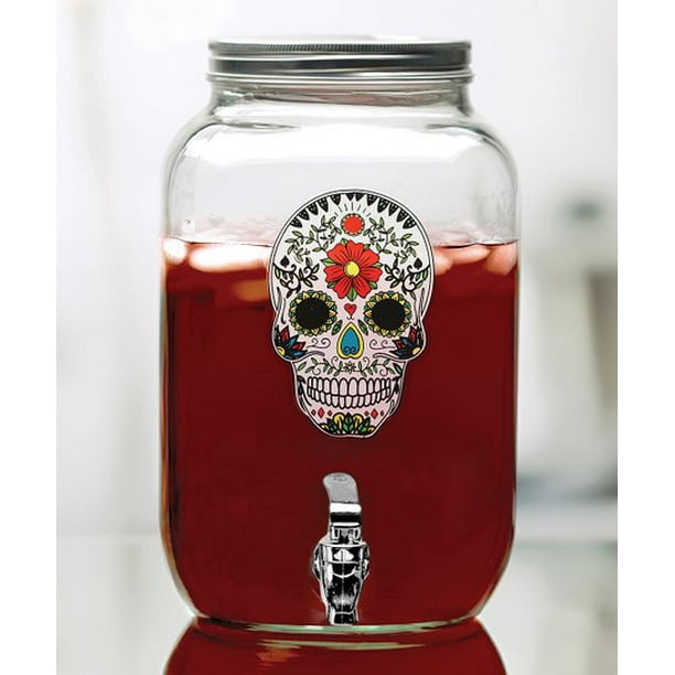 Yorkshire Sugar Skull Beverage Dispenser 2 Pack
