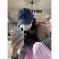 thumbnail image 2 of CoCopeaunts Wash Denim Baseball Cap For Women Spring Summer Ponytail Snapback Cap Men Soft Top Baseball Cap Cotton Outdoor Visor Cap Unisex, 2 of 6