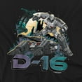 thumbnail image 2 of TRANSFORMERS ONE D-16 Retro Unisex Infant Snap Suit for Baby, Black, Small, 2 of 4