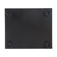 thumbnail image 4 of Lighted 4 Shelves Glass Cabinet Glass Display Cabinet with One Door, Black, 4 of 5