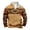 W233 Khaki, variant on Curuila Mens Sweatshirt With Pocket Half Zip Long Sleeve Graphic Print Stand Collar Pullover Sweatshirts Everyday Wear Comfortable Pullover Tops Size L