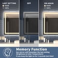 thumbnail image 5 of 88" W x 38" H LED Bathroom Large Light Led Mirror,Anti Fog,Dimmable,Dual Lighting Mode,Tempered Glass|Apex, 5 of 13